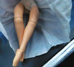 ballerina blue gown 4 legs